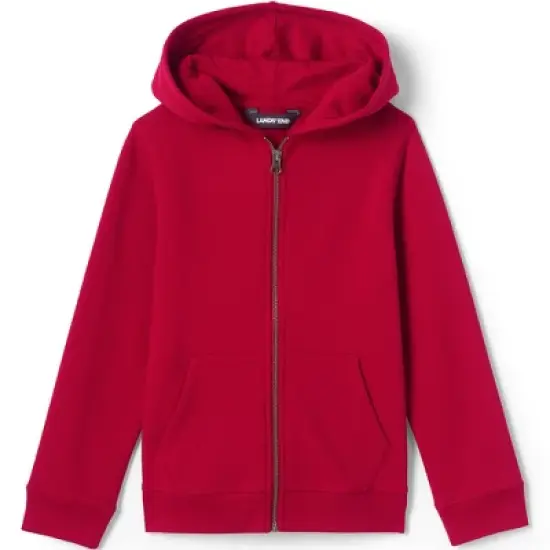 Lands' End School Uniform Kids Zip Front Sweatshirt image {4}