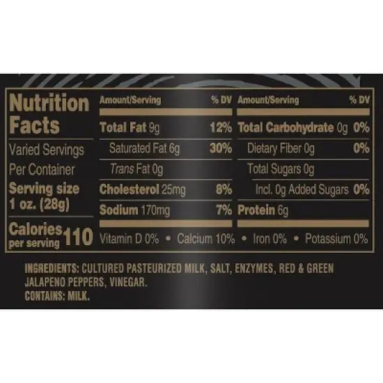 Kretschmar Pepperjack Cheese - price per lb image {1}