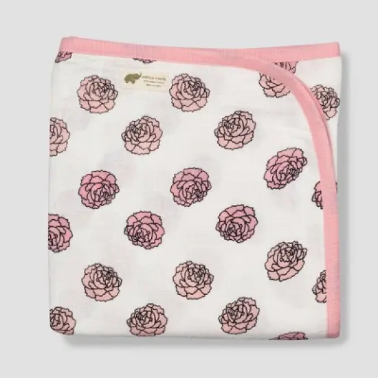 Layette by Monica + Andy Hospital Cuddle Box Blanket - Flower Power - 2pc image {1}