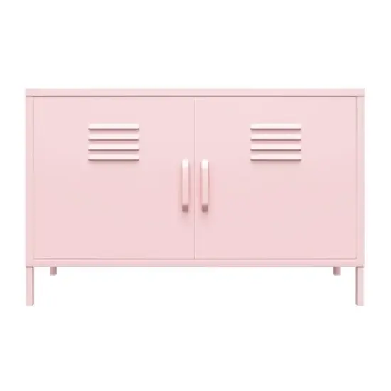 2 Door Cache Metal Locker Accent Cabinet - Novogratz image {5}