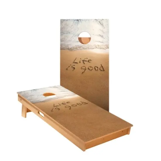 Skip's Garage | Life Is Good Cornhole Boards - ACA Star Series image {3}