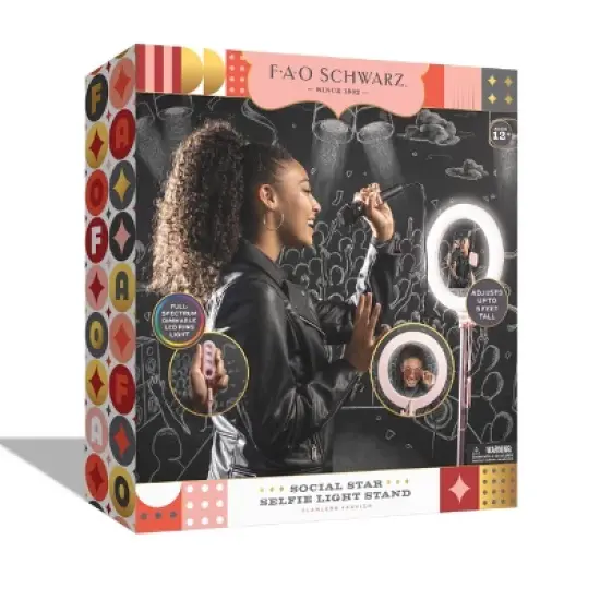 FAO Schwarz Social Star Selfie Light Stand image {4}