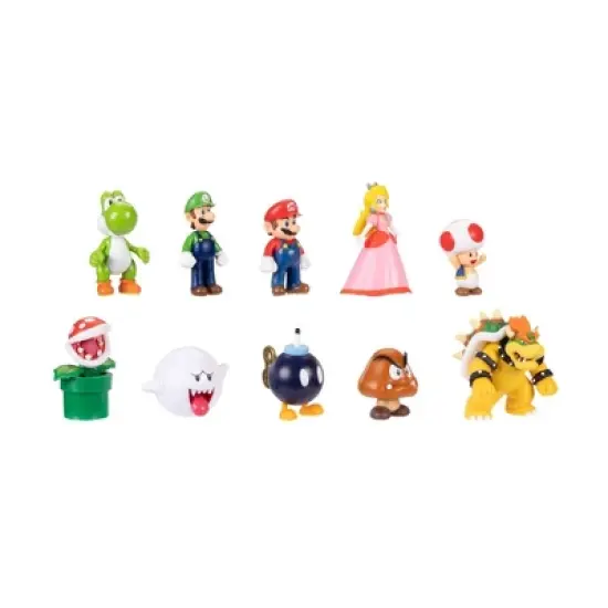 Nintendo Super Mario Friends & Foes 2.5" Mini Figures 10pk image {6}