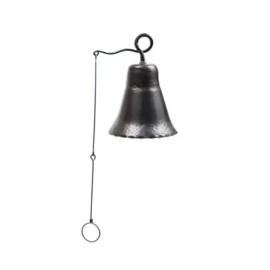 Wrought Iron Bell Graphite - ACHLA Designs image {4}