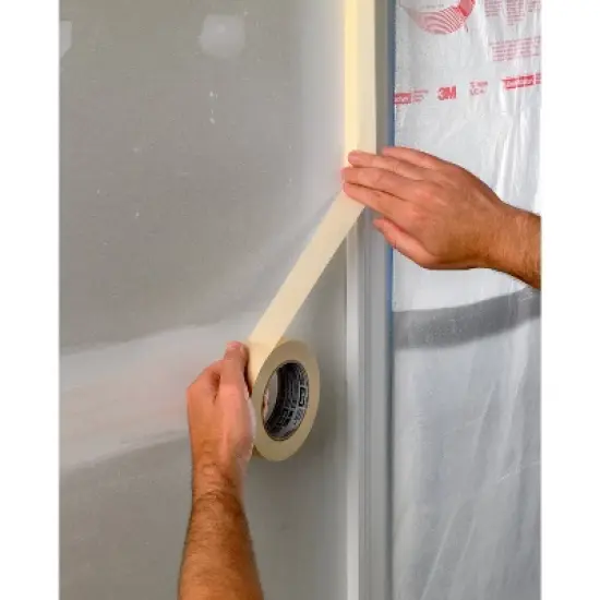 Scotch Masking Tape 1.88" x 50m: Wide Beige Adhesive Roll for Art & Office, 1965.6 Length, 1 Pack image {7}