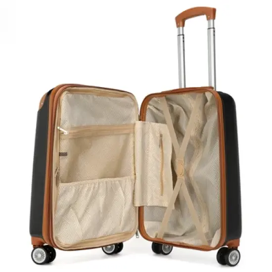 Miami CarryOn Collins Expandable Hardside Checked 3pc Luggage Set image {10}