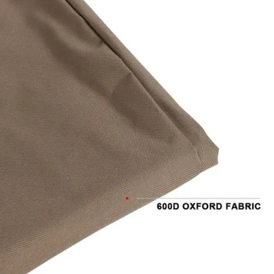 LeisureMod UV-Protection, Waterproof, Double Hanging Egg Swing Chair Cover image {6}