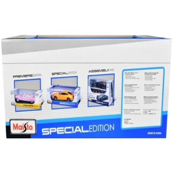 2023 Nissan Z Yellow Metallic with Black Top "Special Edition" Series 1/24 Diecast Model Car by Maisto image {1}