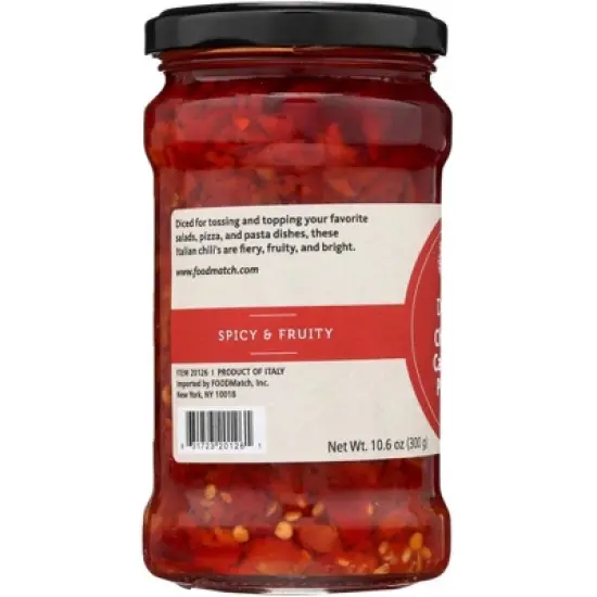 Divina Chopped Calabrian Peppers - Case of 6/10.6 oz image {3}