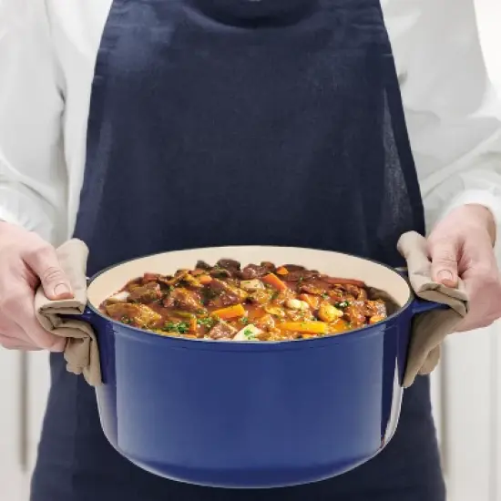 T-Fal 6qt Enameled Cast Iron Dutch Oven image {5}