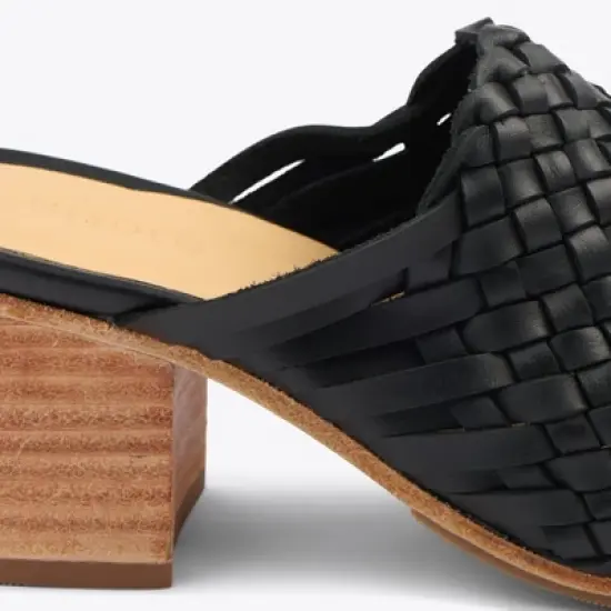 Nisolo Sustainable Women's All-Day Woven Heeled Mule image {7}