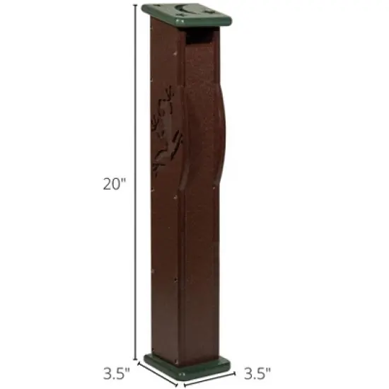 JCS Wildlife Deluxe Poly Lumber Tree Frog House image {4}