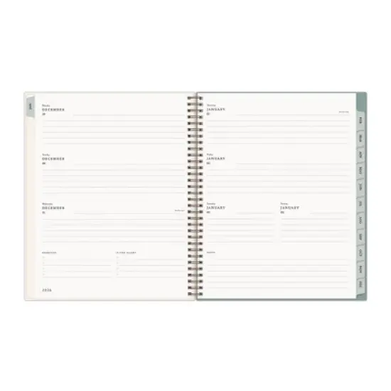 Morris & Co. by Blue Sky 8.5"x11" 2026&nbsp;Weekly/Monthly Wirebound Planner Printed Strawberry Thief image {4}