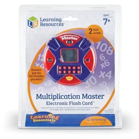 Learning Resources Multiplication Master Electronic Flash Card image {2}