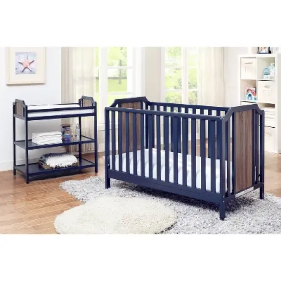 Suite Bebe Brees Changing Table - Midnight Blue/Brownstone image {2}