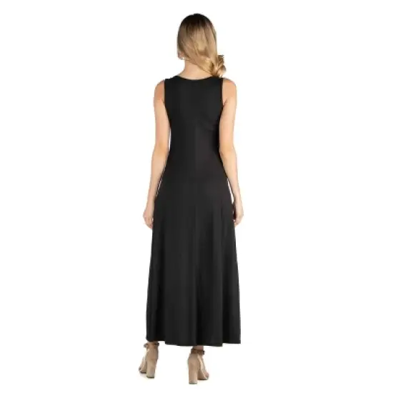 A Line Maxi Masternity Dress image {2}