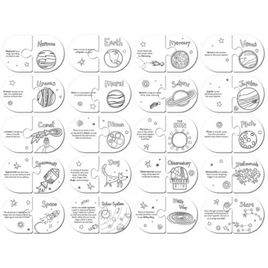 MasterPieces Kids Games - Hello, World! - Solar System Matching Game image {4}