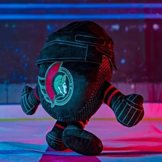 Bleacher Creatures Ottawa Senators 8" Kuricha Hockey Puck Sitting Plush image {7}