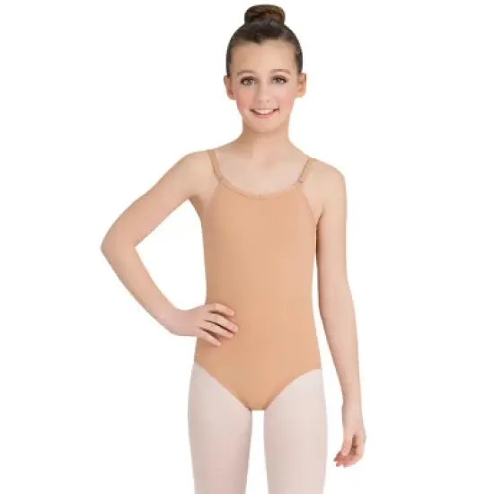 Capezio Team Basics Camisole Leotard w/ Adjustable Straps - Girls image {8}