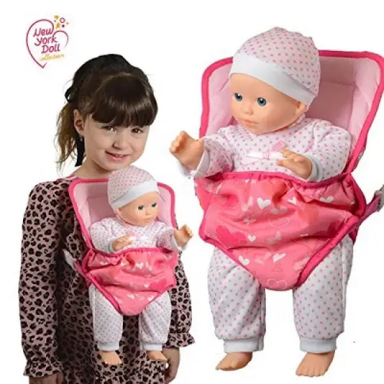 The New York Doll Collection Baby Doll Carrier Backpack image {2}