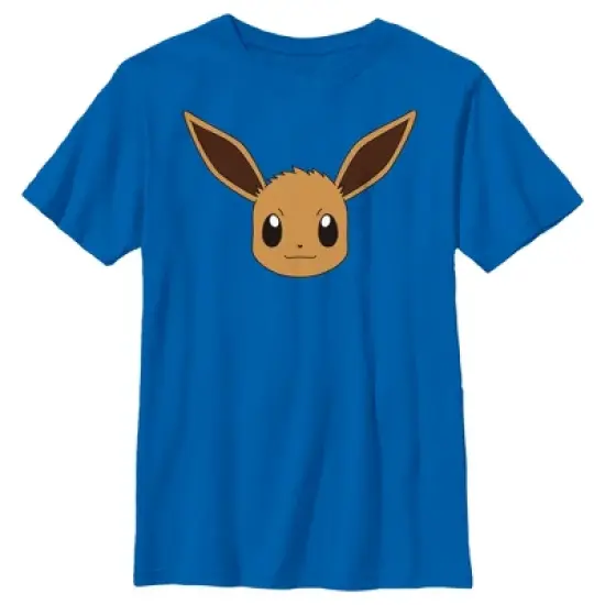 Boy's Pokemon Eevee Face T-Shirt image {7}