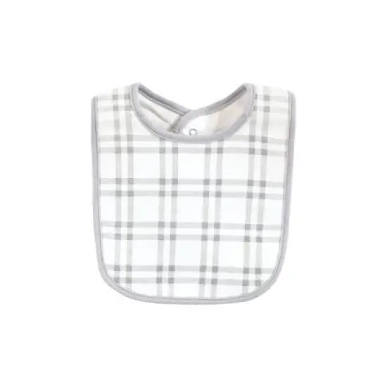 Hudson Baby Infant Boy Cotton Bib and Caps Set, Forest Animals, One Size image {4}