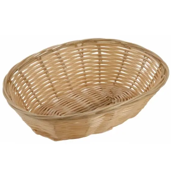 Winco Polypropylene Woven Basket, Tan image {3}