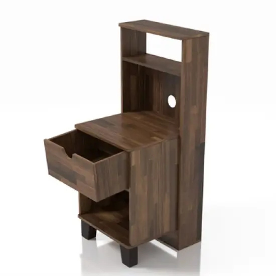 Loreman 1 Drawer Nightstand - miBasics image {12}