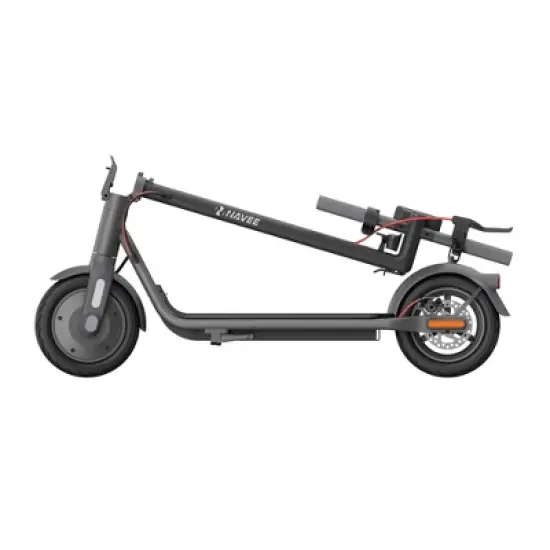 NAVEE V50 Smart Electric Scooter - App Connectivity & Compact Folding System | 31 Mile Range, 20 MPH Max Speed, Foldable, & Lightweight image {4}