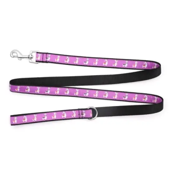 The Worthy Dog Llamas Dog Leash image {3}