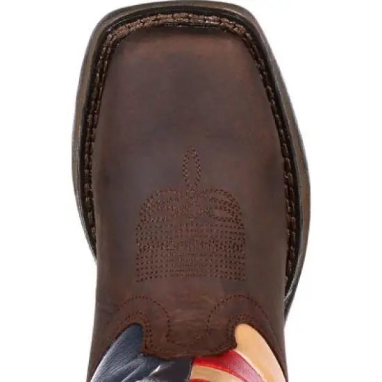 Lil' Rebel by Durango Kids Western Boot, DBT0159, Patriotic image {5}
