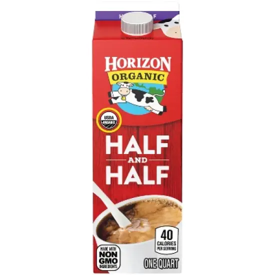 Horizon Organic Half & Half image {9}