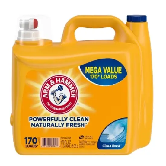 Arm & Hammer Clean Burst Liquid Laundry Detergent image {12}