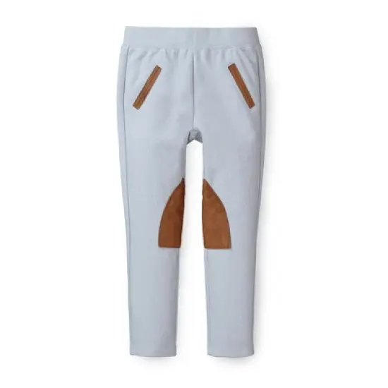 Hope & Henry Girls' Ponte Riding Pant, Infant image {14}