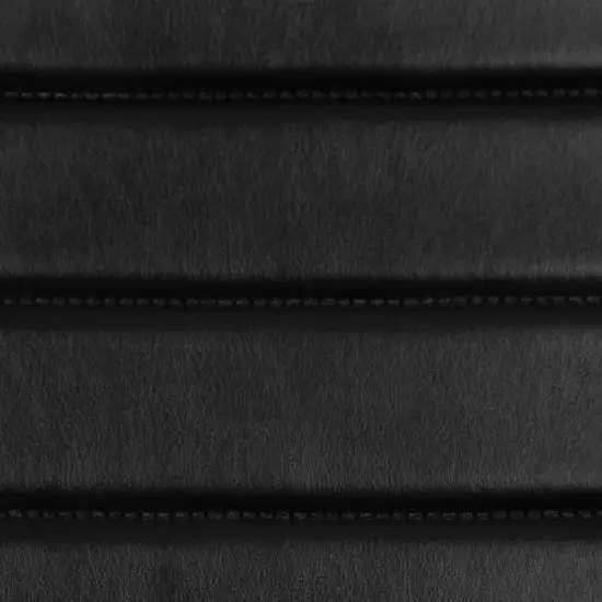 Emma and Oliver Mid-Back Armless LeatherSoft Ribbed Executive Swivel Office Chair image {3}