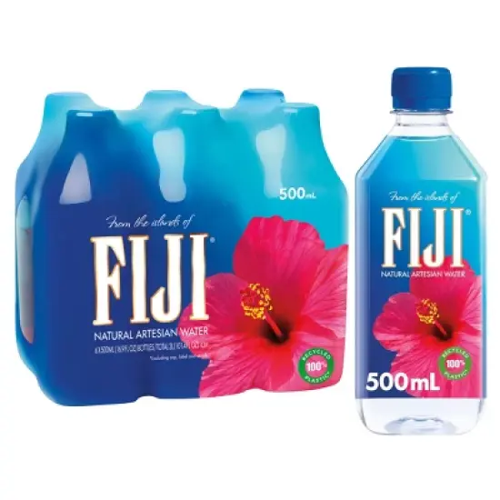 FIJI Natural Artesian Water - 6pk/16.9 fl oz Bottles image {7}