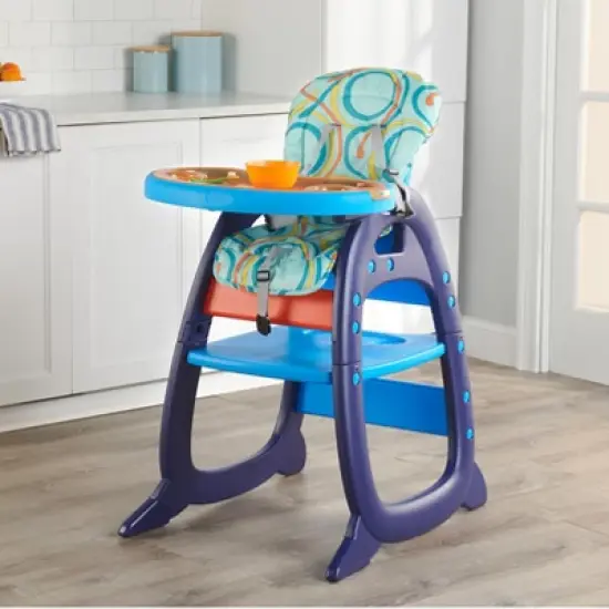 Badger Basket Envee II Baby High Chair with Playtable Conversion image {1}