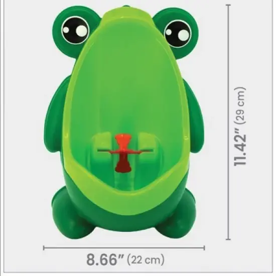 Lulyboo Frog Potty Training Urinal - Green image {6}