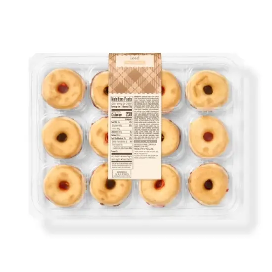 Harvest Iced Mini Donuts - 8oz/12ct - Favorite Day&trade; image {1}