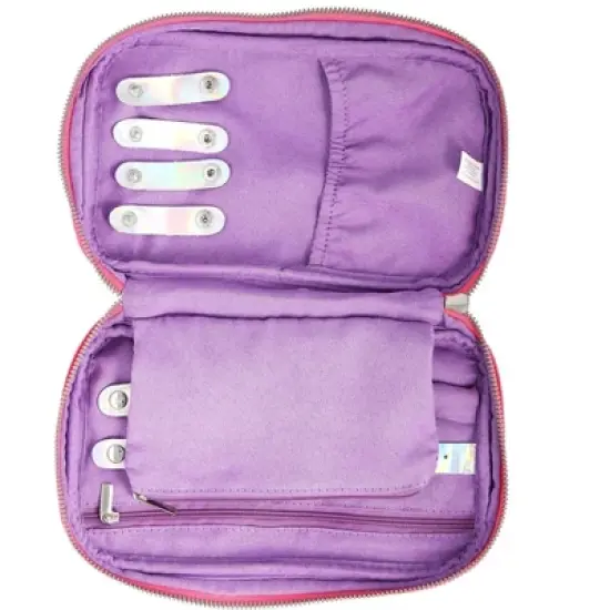 Sanrio Hello Kitty Nylon Jewelry Organizer Storage with Zip Closure - Officially Licensed Authentic image {2}