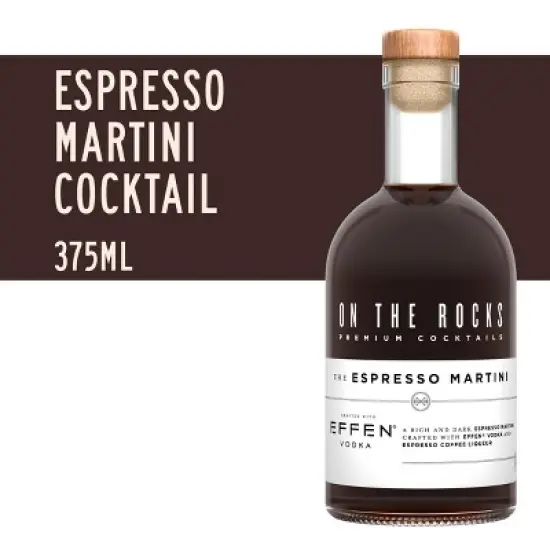 On The Rocks OTR Espresso Martini Cocktail - 375ml Bottle image {2}