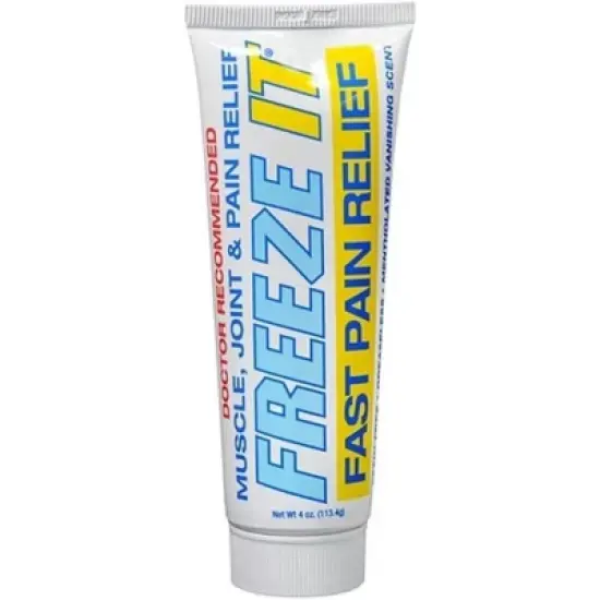 Freeze It Muscle, Joint & Pain Relief Gel 4 Oz image {5}
