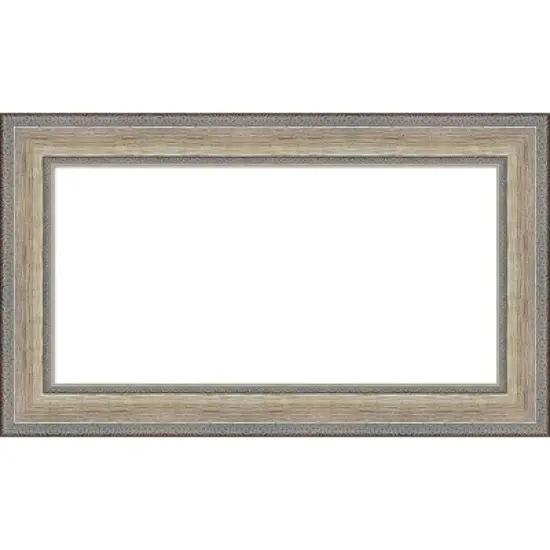 Amanti Art Fleur Champagne Silver Framed Dry Erase Magnetic Board image {12}