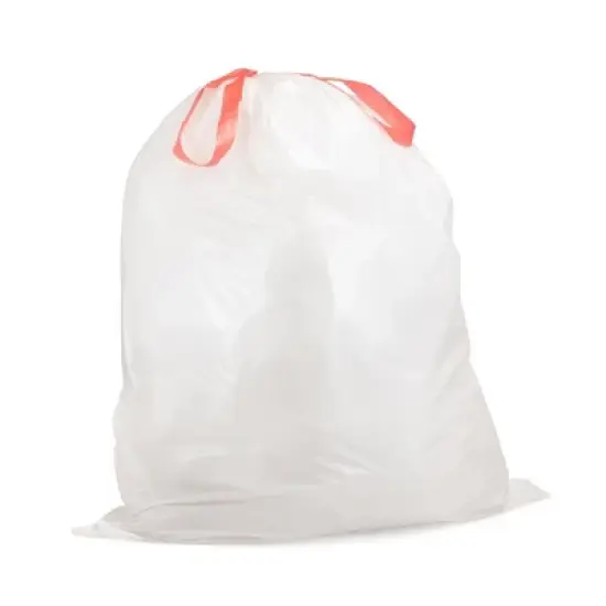 QUALIAZERO 21 GAL / 80L TRASH BAGS, UNSCENTED, 45 COUNT image {4}