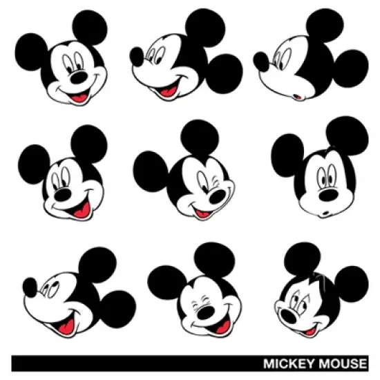 Boy's Disney Mickey Mouse Silly Faces T-Shirt image {1}