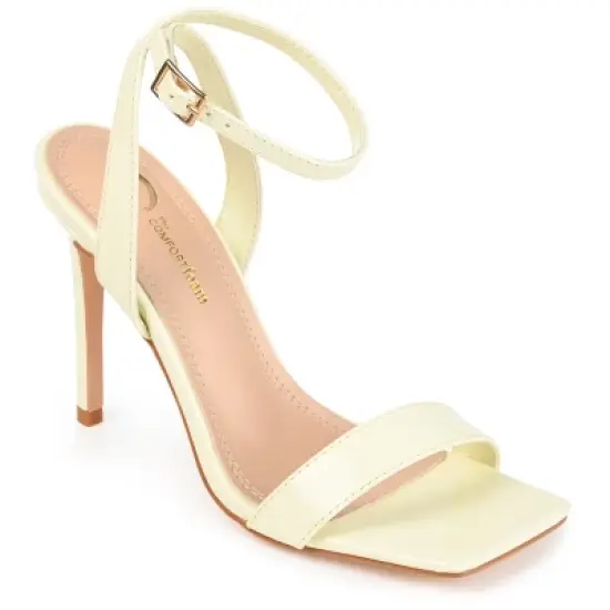 Journee Collection Womens Dorian Tru Comfort Foam Open Toe High Stiletto Pumps image {13}