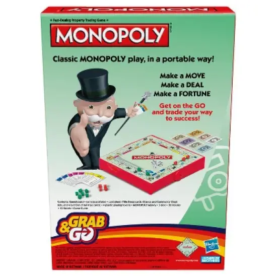 Monopoly Grab and Go Game image {6}