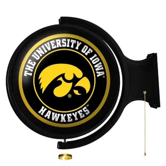 University Original Round Rotating Lighted Wall Sign image {34}