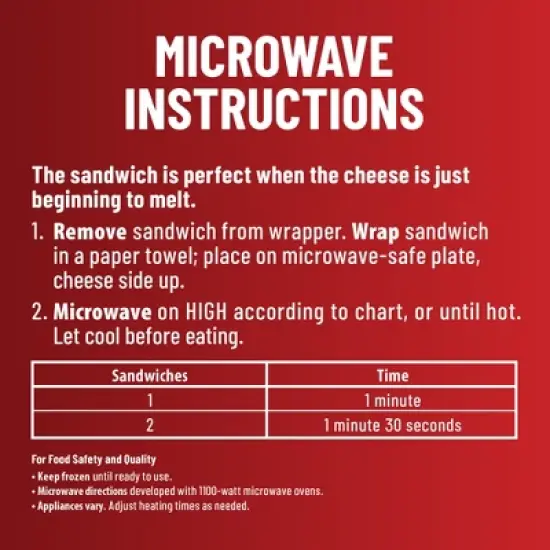 Sandwich Brothers of Wisconsin Frozen Spicy Chicken Melt - 15.6oz/6ct image {4}