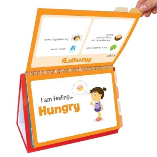 Junior Learning: Flip Chart Feelings Flash Cards image {1}
